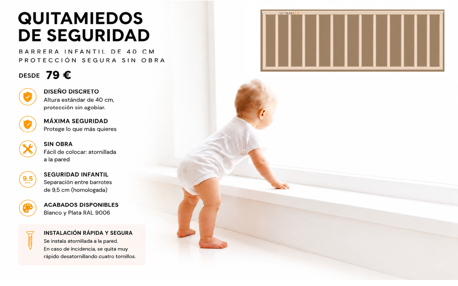 QUITAMIEDOS DE ALTA SEGURIDAD